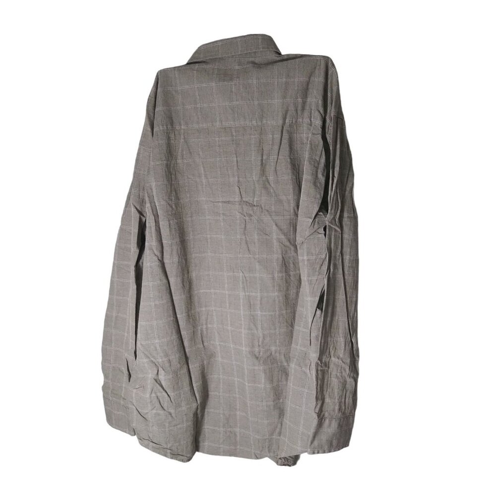 Bill Blass Olive Green Long Sleeve Dress Shirt Men's Size L - Picture 2 of 5